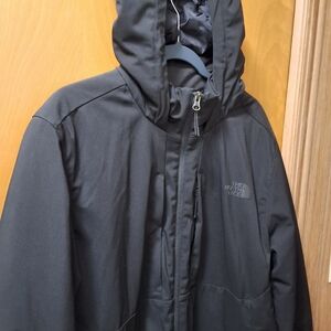 The North Face Black Jacket, XL Black (QUIET)Logo